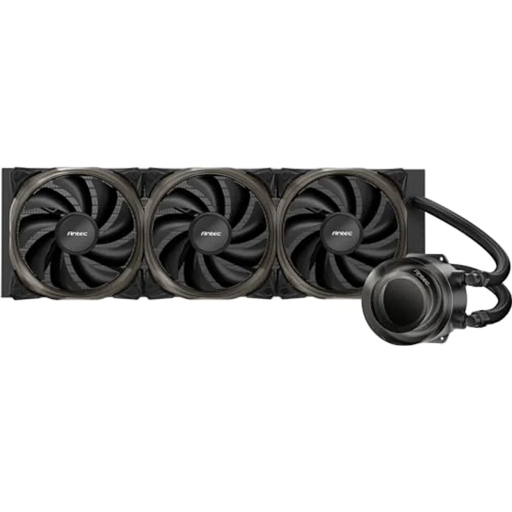 Antec VORTEX 360 ARGB, All-in-One CPU Wasserkühler mit hocheffizienter Kühlpumpe und ARGB-Beleuchtung, schwarz – Bild 4