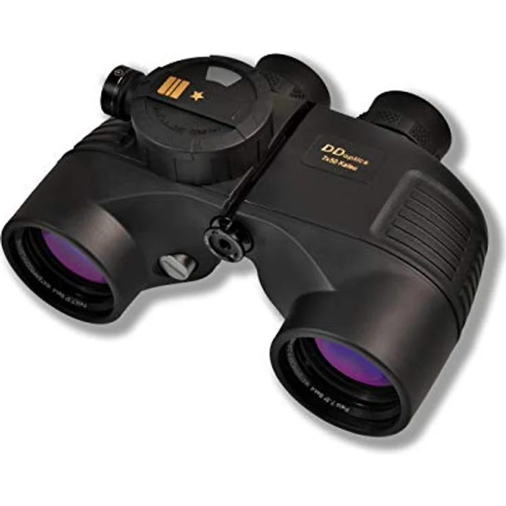 DDoptics Kaleu 7x50 HDX Kompass Fernglas, Marine-Fernglas mit exzellenter Sicht bei Dunkelheit – Bild 3