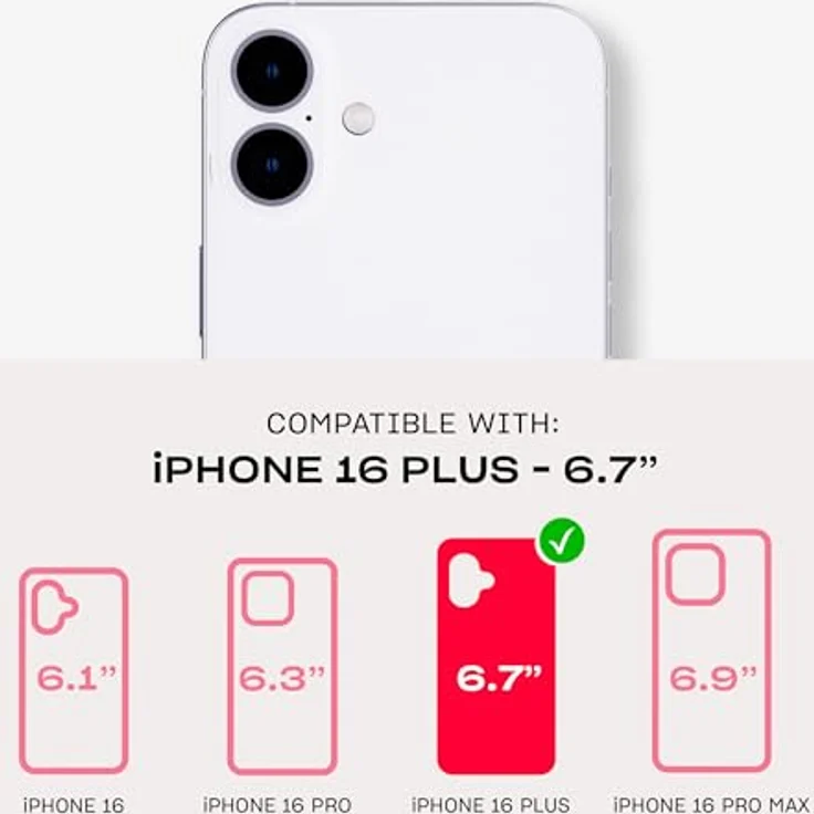 Evo Tech21 EvoCrystal Cover für iPhone 16 Plus, MagSafe-kompatibel, Fallschutz bis 4,9 m, transparent-gold – Bild 2