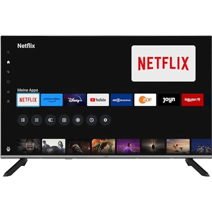 JVC LT-43VF7555, 43 Zoll Smart TV Powered by TiVo, Full HD, HDR, Triple-Tuner, LED Fernseher, Schwarz – Bild 2