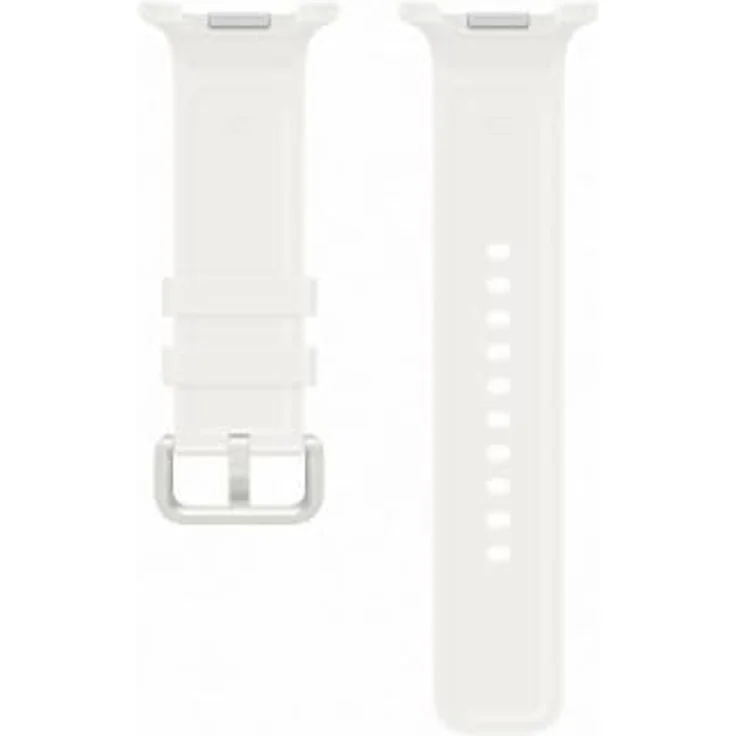 Samsung Sport Band ET-SNL34, Flexibles Nitrilkautschuk Armband für Galaxy Watch9, Cream, S/M – Bild 2