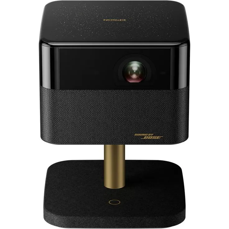 Epson EF-73 Special Lux Edition Night Black 4K Pro UHD Beamer mit Google TV, Bose-Soundsystem und flexiblem Standfuß
