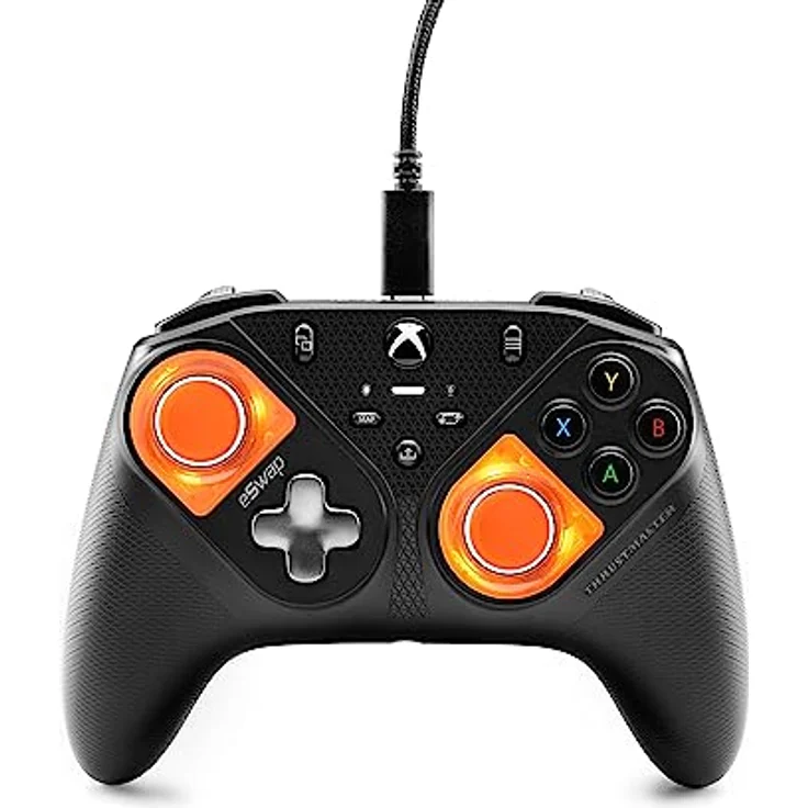 Thrustmaster ESWAP S PRO CONTROLLER LED ORANGE CRYSTAL LIMITED EDITION, Offiziell Lizenziert für Xbox Series X|S – Exklusiv bei AMAZON – Bild 2