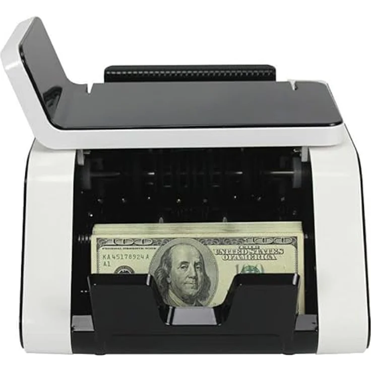 BEITZ BS-1002 Geldzählmaschine & Banknotenzähler, Stückzähler mit UV- und MG-Falschgelderkennung, ideal für schnelle Bargeldprüfung – Bild 6