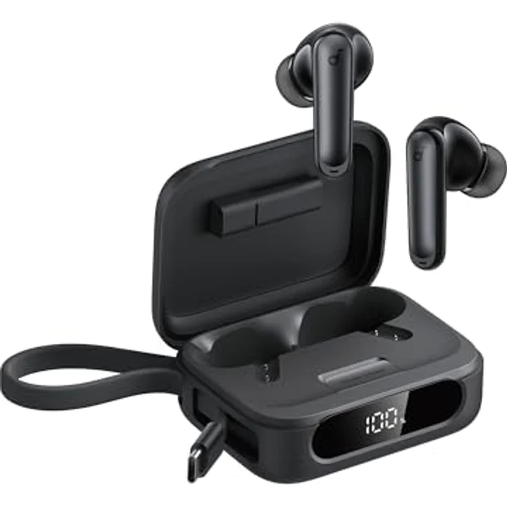 soundcore P41i by Anker, Adaptive Noise Cancelling In-Ear Kopfhörer mit Powerbank, 192h Spielzeit, 6 Mikros für klare KI-Anrufe, IPX5, Bluetooth 5.3 – Bild 1
