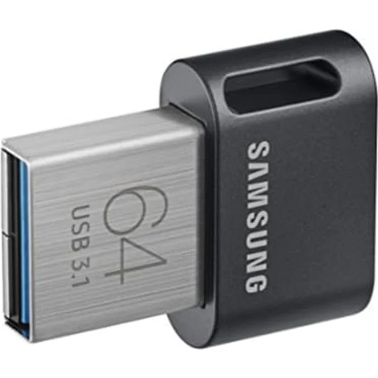 Samsung FIT Plus USB-Stick Schwarz/Silber 64 GB – Bild 3