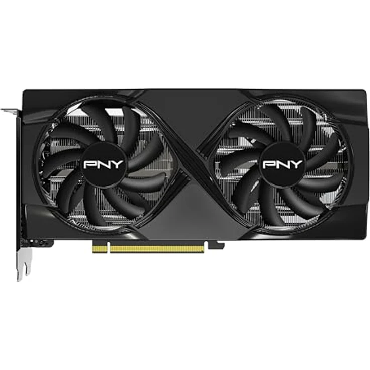 PNY GeForce RTX 5060 Ti Overclocked Grafikkarte, 8 GB, DLSS 4, Dual-Lüfter – Bild 3