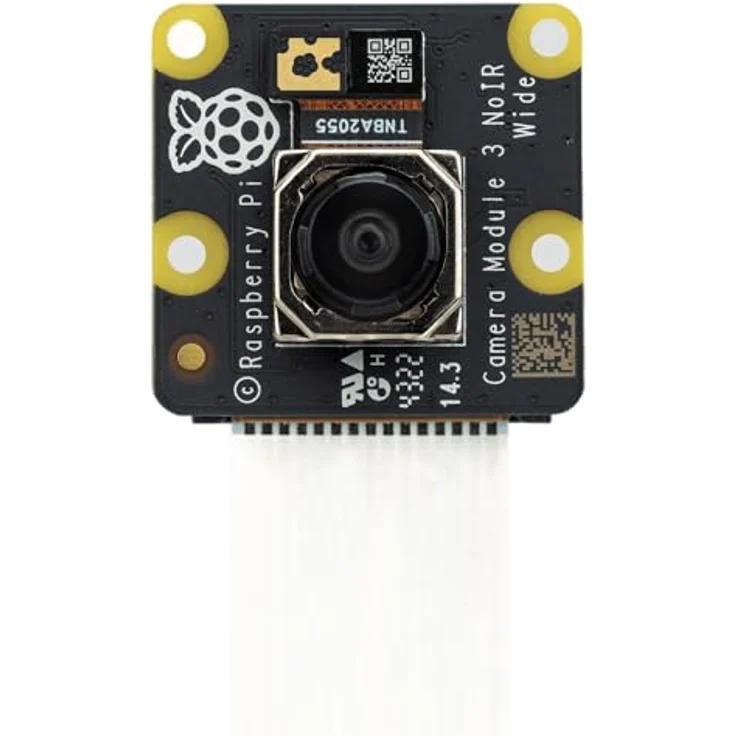 Raspberry Pi Camera Module 3 Wide Noir, CMOS Farb-Kamera mit schneller Leistung – Bild 2