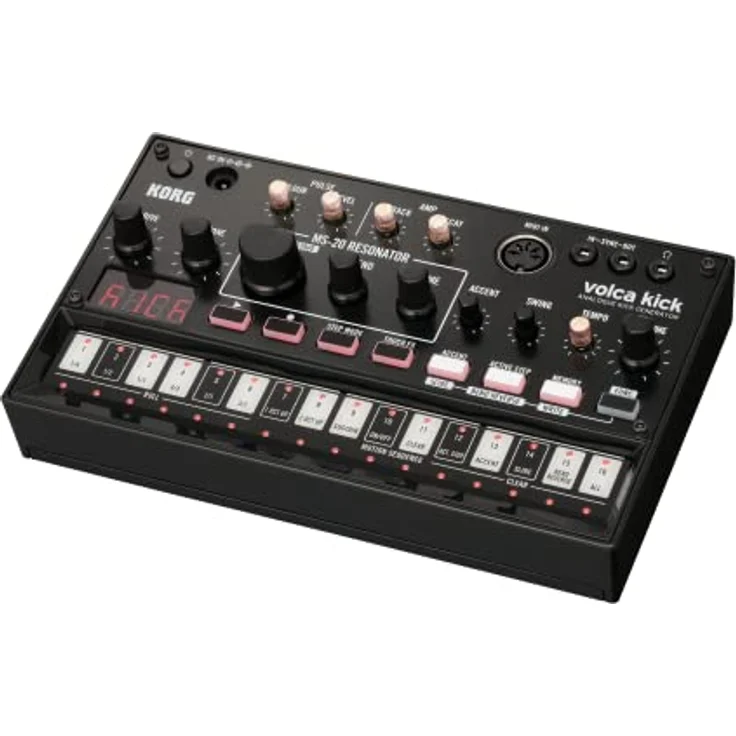 Korg Volca Kick, Analog-Synthesizer und Kickgenerator mit 16-Step Sequencer und Touch FX – Bild 2