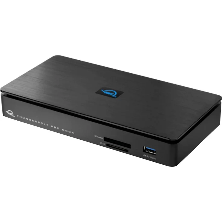 OWC Thunderbolt 3 Pro Dock, Laptop-Dockingstation mit 10GbE, 4 USB-Anschlüssen, 8K-Videoausgang und extrem schneller Datenübertragung