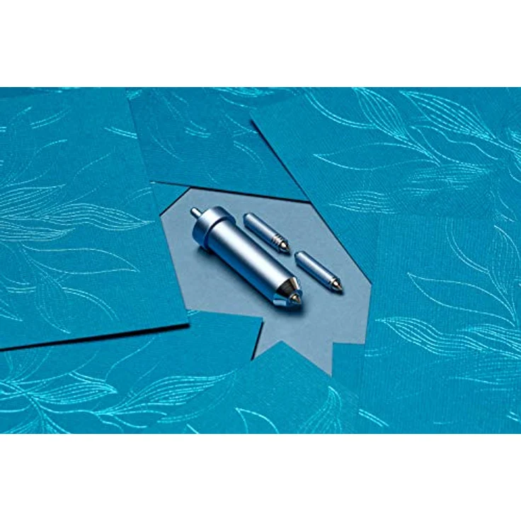 Cricut Foil Transfer Kit, Starter Set mit 3-in-1 Werkzeug und 12 metallic Folienblättern in Silber und Gold – Bild 6