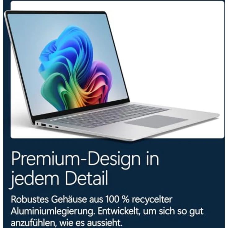 MICROSOFT Surface Laptop 8. Edition - 15 Zoll, Qualcomm Snapdragon X2 Elite, 16 GB RAM, 1 TB SSD, Adreno™ Onboard Graphics, Windows 11 Home – Bild 11