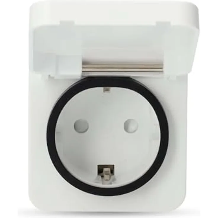 Nedis SmartLife Smart Plug, Zigbee 3.0 IP44, Leistungsmesser 3680 W, Type F (CEE 7/7)