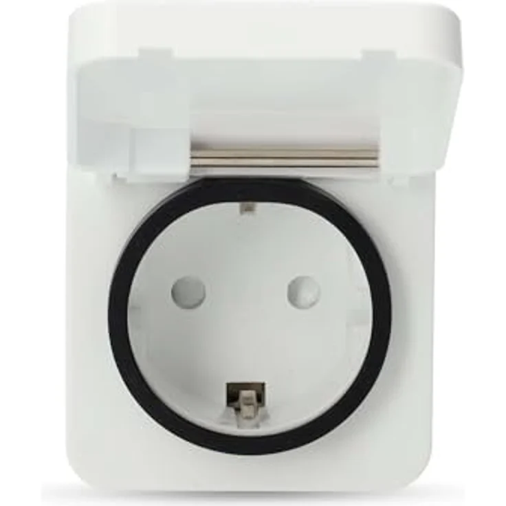 Nedis SmartLife Smart Plug, Zigbee 3.0 IP44, Leistungsmesser 3680 W, Type F (CEE 7/7) – Bild 1