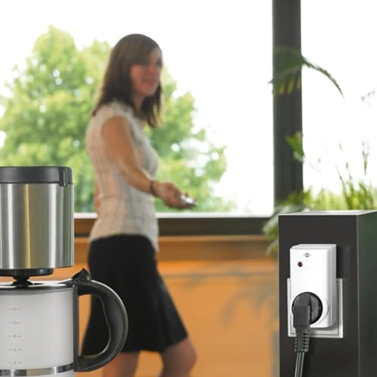 Brennenstuhl RCS 1000 N Comfort, 2er Funksteckdosen-Set mit Fernbedienung – Bild 2