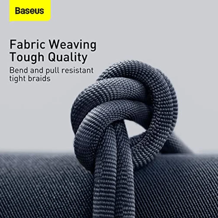 Baseus Cable Crystal Shine - USB to Type C - 100W 6A 1,2 m (CAJY000401) black – Bild 4