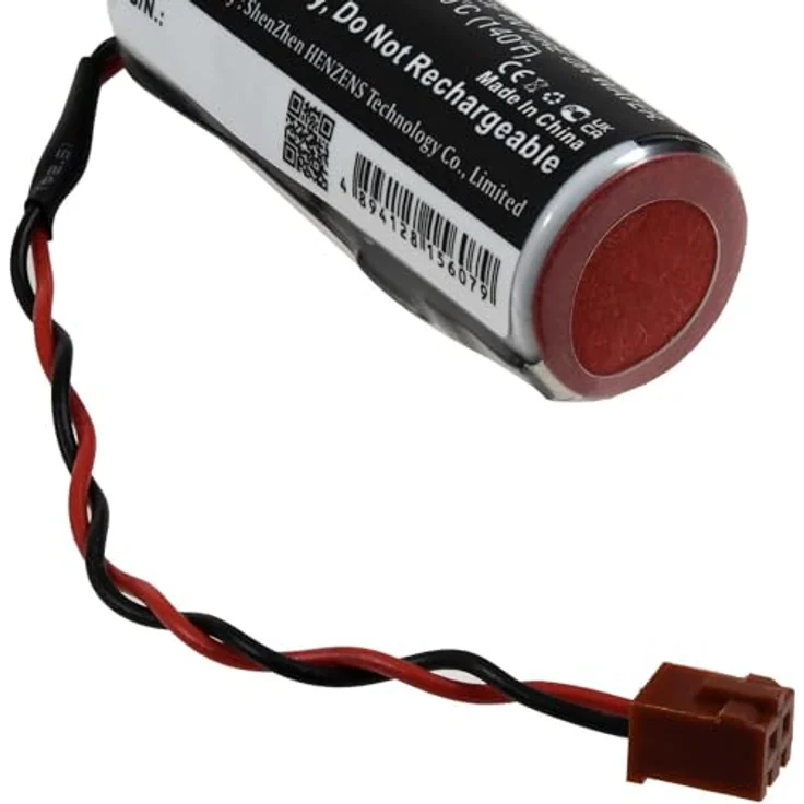 Powery SPS-Lithiumbatterie für Omron Typ CS1W-BAT01, 3,6V 3500mAh Li-SOCl2 – Bild 3