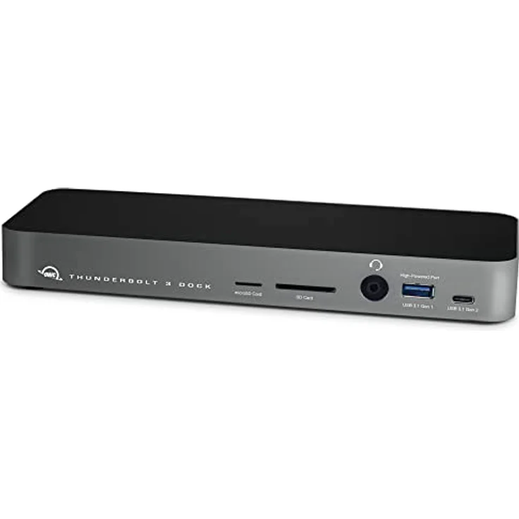 OWC - Thunderbolt 3 Dock - 14-Port Thunderbolt 3 Dock inkl. Kabel - Space Gray – Bild 1