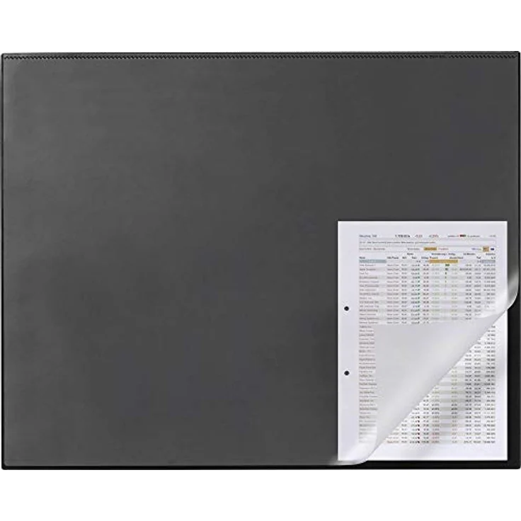 Durable Schreibunterlage 729301, schwarz, Kunststoff, blanko, mit Kantenschutz, 50 x 65cm – Bild 3