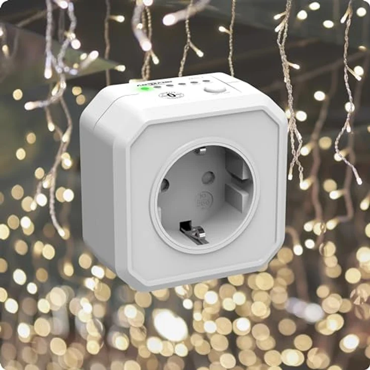 Zeitschaltuhr ANSMANN AES1, Steckdose mit ZeroWatt Technologie – Bild 2