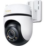 TP-LINK Tapo C530WS, Pan/Tilt Sicherheitskamera mit IP66, 95° horizontalem und 53° vertikalem Betrachtungswinkel, Cloud-Management, wetterfest