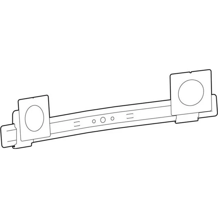 Ergotron LX Pro Dual Display Bow End, Monitor Halterung für 2 Bildschirme, neigbar bis 30°, schwenkbar 180°, drehbar 360°, weiss – Bild 1