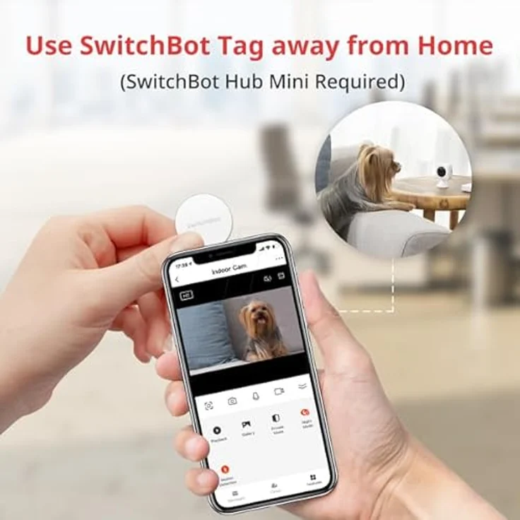 SWITCHBOT Smart Tag 3er Pack NFC-Tag Aufkleber, Weiß, NTAG 216-Chip mit 888 Byte Speicher, wasserdicht, kompatibel mit Android und iOS – Bild 6