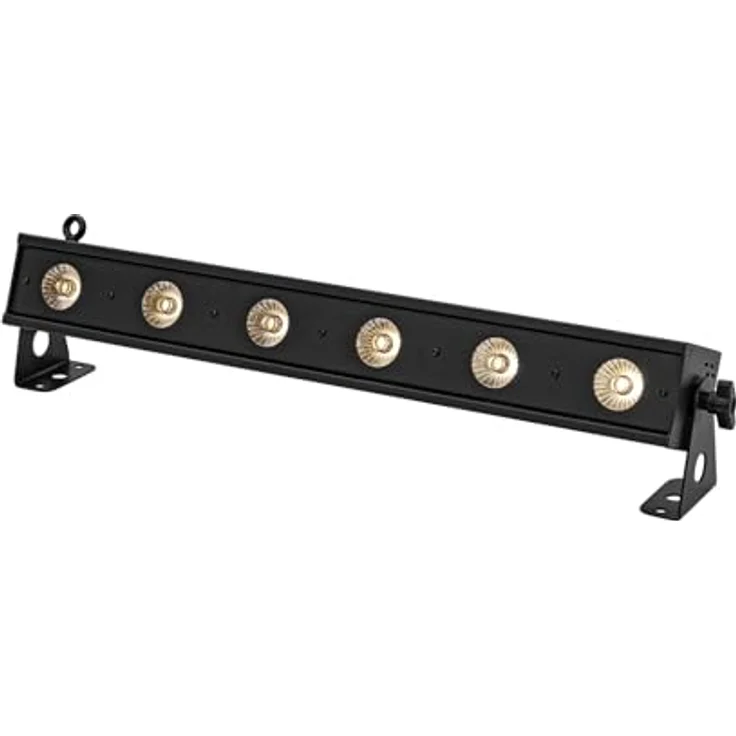 Eurolite LED BAR-6 QCL RGB+WW, LED Scheinwerfer mit DMX-Steuerung, 14 Watt, Innen- und Außeneinsatz, robustes Gehäuse – Bild 2
