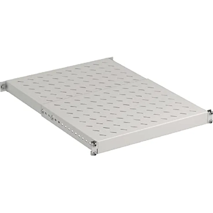EFB NORDIC EFB-Elektronik Rack Shelf, Heavy Duty 1U, robust, Schwarz RAL 9005