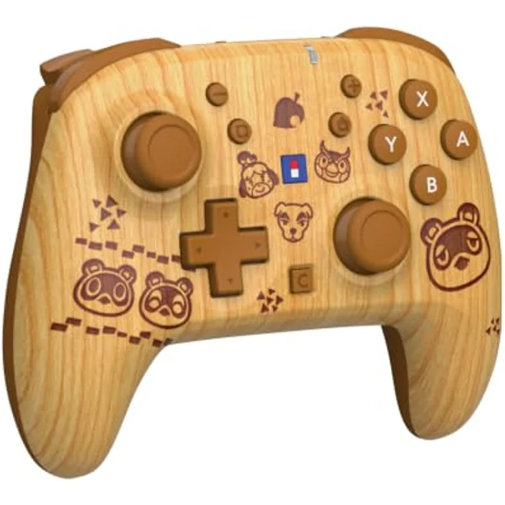 HORI Wireless HORIPAD Turbo, Kabelloses Gamepad in Holzbraun mit programmierbaren Tasten für Nintendo Switch 2 – Bild 2