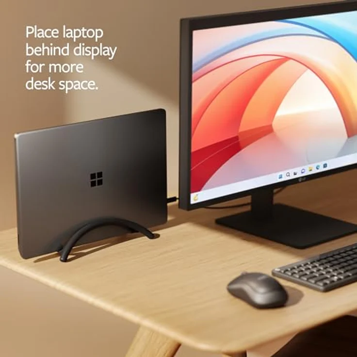 Twelve South BookArc Flex Notebook-Ständer, MacBook Halterung für mehr Platz auf dem Schreibtisch – Bild 5