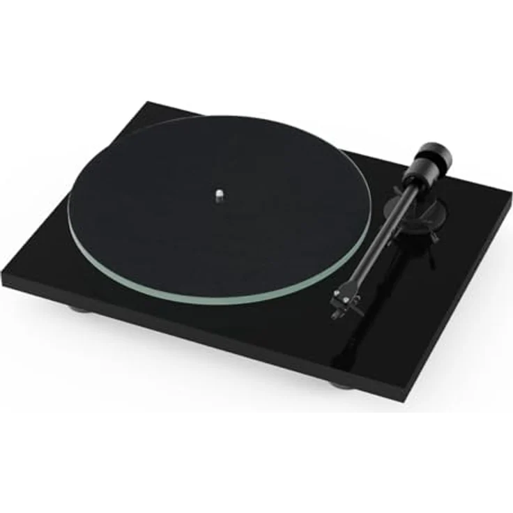 Pro-Ject Audio Systems T1 Evo Phono Plattenspieler mit integriertem Vorverstärker (schwarz) – Bild 5