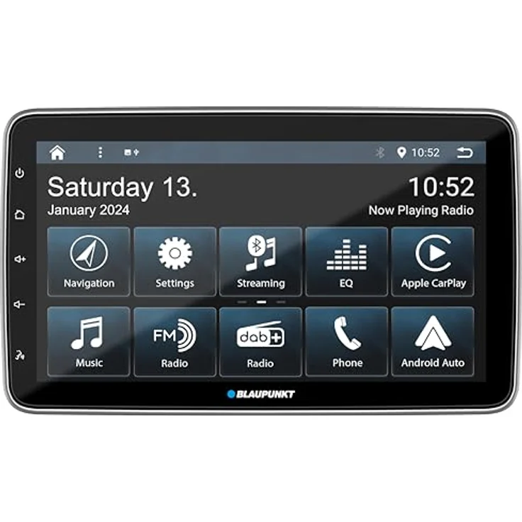 Blaupunkt Cape Town 948 DAB, 1-DIN Car-Multimedia Autoradio mit 10,1 Zoll HD Touchscreen, Bluetooth, DAB+, Apple CarPlay, Android Auto, Schwarz/Silber – Bild 5