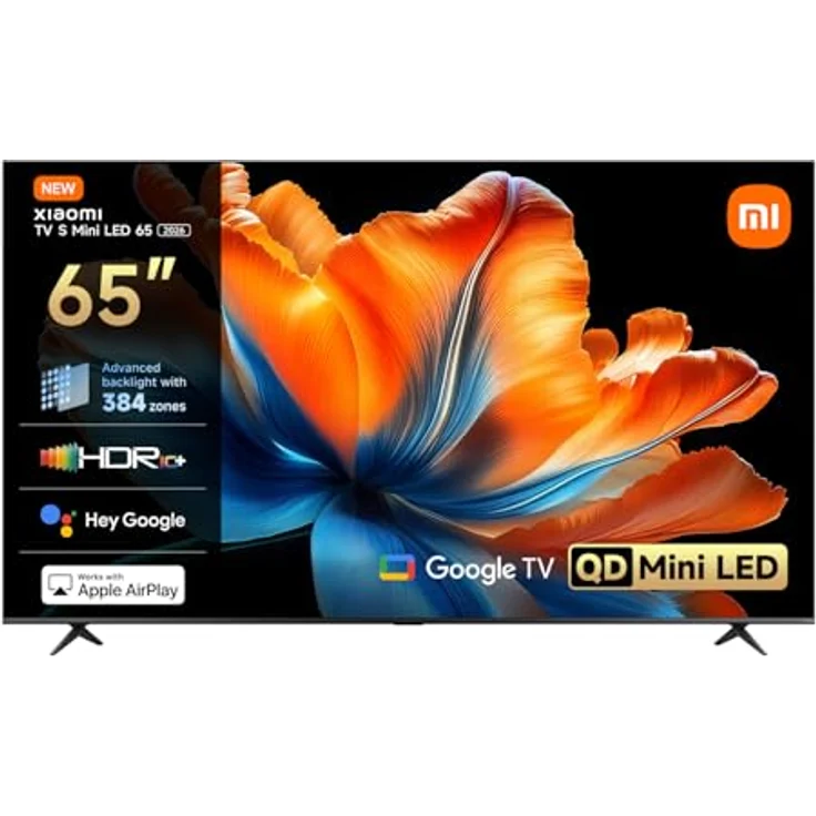 Xiaomi 65 Zoll Mini LED Smart TV S 2026, 4K UHD Fernseher mit integriertem Streaming und slim Design – Bild 1