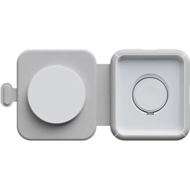 Xtorm 15W Faltbares Drahtloses Ladegerät, 2-in-1, Superschnelle drahtlose Lademöglichkeiten, Stilvolles Design, Grau – Bild 5