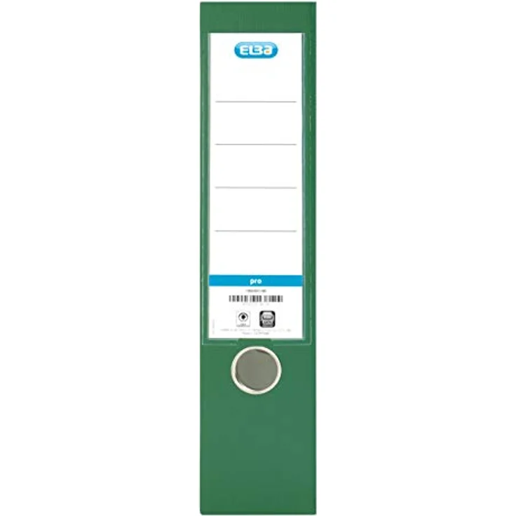 ELBA Aktenordner Ordner smart Pro 80mm DIN A4 grün, Pappe/Polypropylen – Bild 2