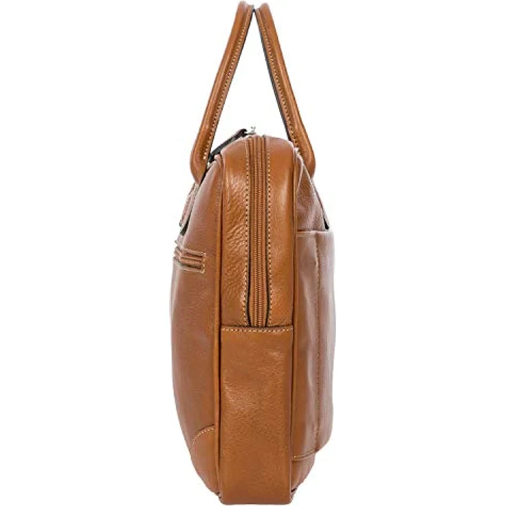 Brics Life Pelle - Aktentasche Leder, Notebooktasche, Braun – Bild 4