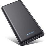 VOOE Power Bank 26800mAh【Hohe Effizienz- Ultrahohe Kapazität】 Externer Akku Power Pack Ladegerät Akkupack 2.1A 2-Port Ausgang Powerbank Kompatibel mit iPhone 13 12 11 pro Samsung Huawei Xiaomi Oppo