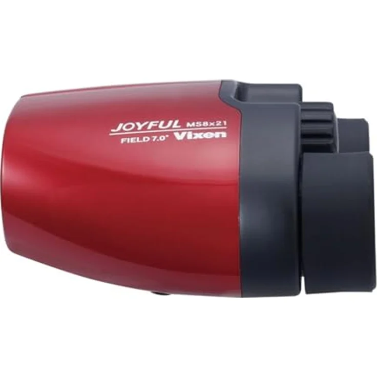 Vixen Fernglas Joyful MS 8x21 CF, rotes kompaktes Fernglas mit 8-facher Vergrößerung – Bild 2