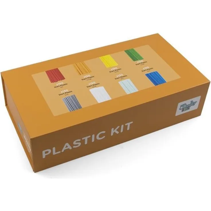 3Doodler EDU Start Learning Pack, Nachfüllpack mit 1200 mehrfarbigen ungiftigen Kunststoffsträngen, kompostierbar