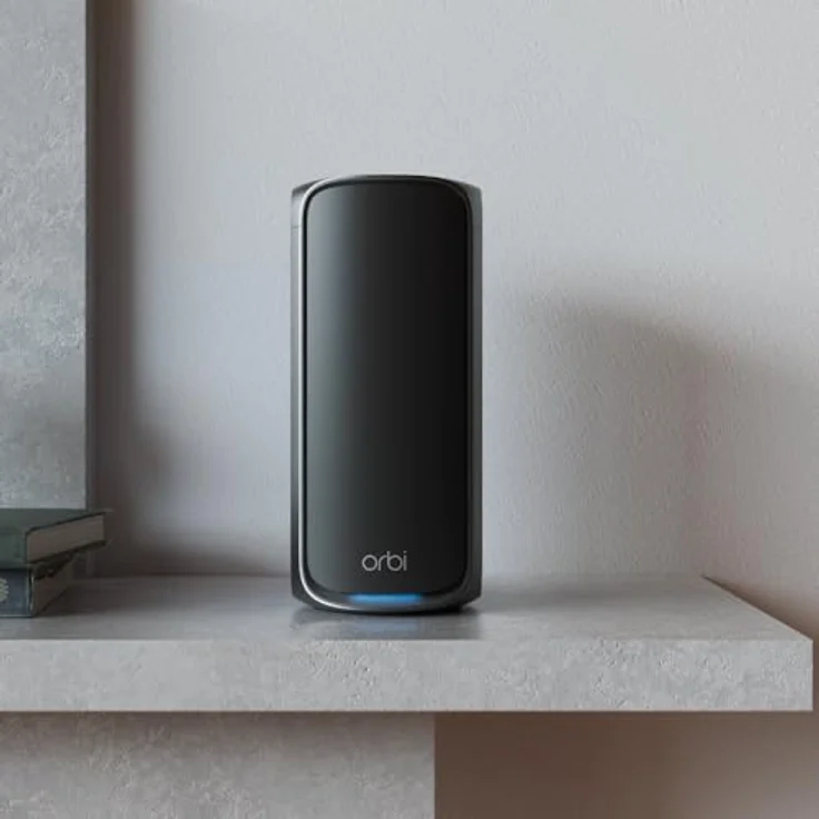 NETGEAR Orbi 970-Serie (RBE970B) Quad-Band WiFi 7-Mesh-Zusatzsatellit Black Edition, bietet zusätzliche Abdeckung bis zu 220 m² – Bild 3