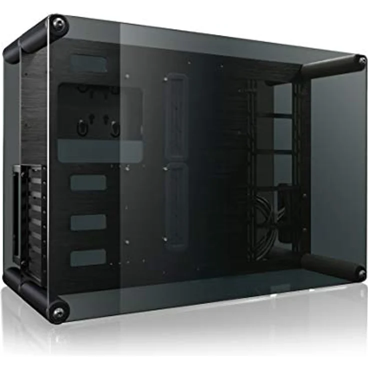RAIJINTEK Paean Desktop Schwarz, Transparent - Computer-Gehäuse (Desktop, PC, Aluminium, SPCC, Gehärtetes Glas, Schwarz, Transparent, ATX,Micro ATX,Mini-ITX, 14 cm) – Bild 3