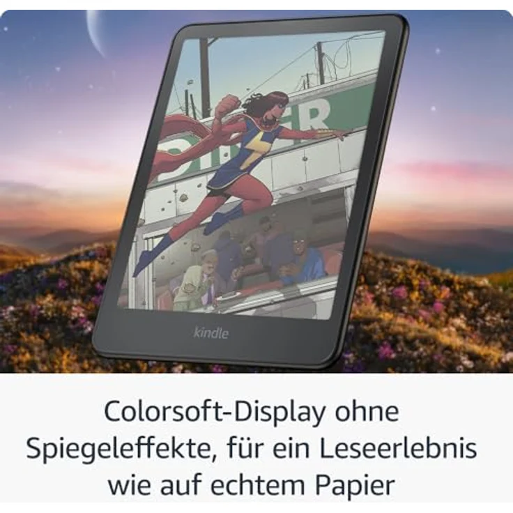 Amazon Kindle Colorsoft Signature Edition (32 GB) – Farb-Display, Frontlicht, kabelloses Aufladen, wochenlange Akkulaufzeit – Bild 3