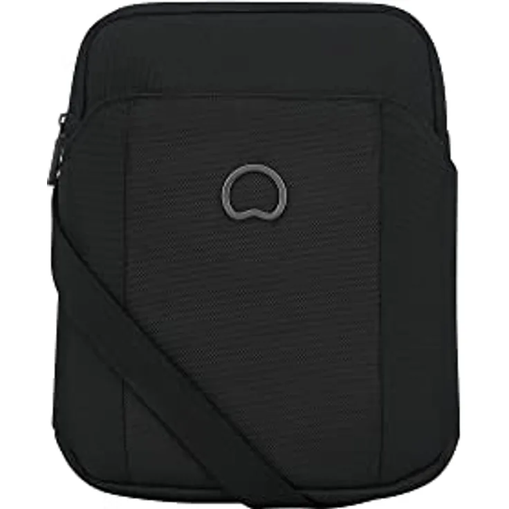 Delsey Paris Picpus Umhängetasche, 30 cm, 6 liters, Schwarz (Noir)