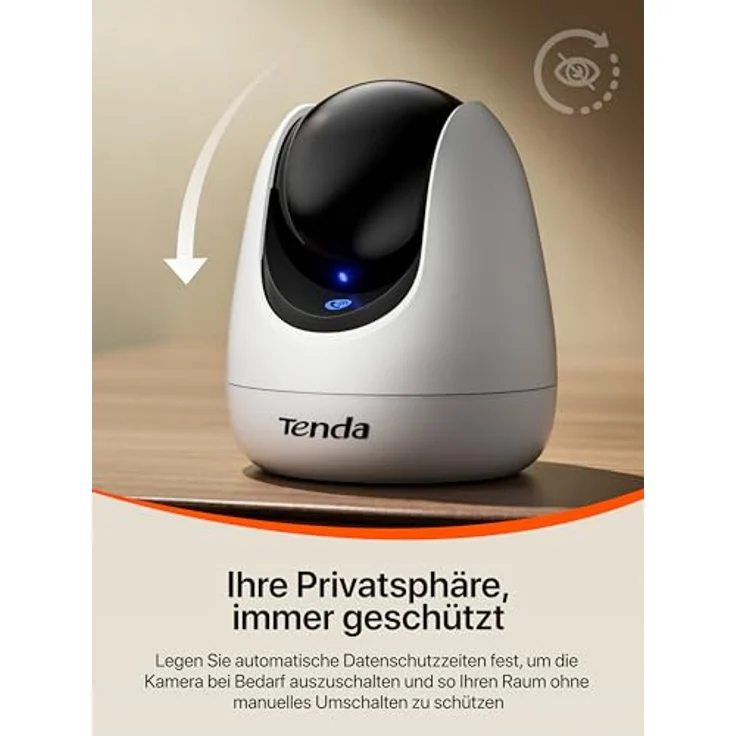 Tenda CP3 Sicherheitskamera IP-Sicherheitskamera Indoor Kuppel 1920 x 1080 Pixel Decke-Wand-Schreibtisch (CP3) – Bild 9