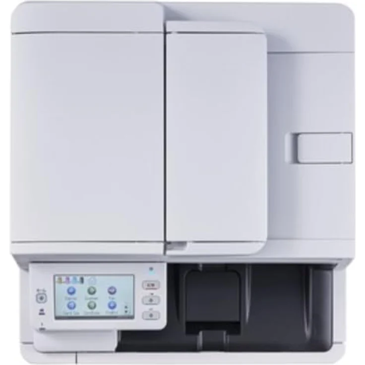 OKI MC554dn, 4 in 1 Farblaser-Multifunktionsdrucker, Duplex-Druck, 10,9 cm Farb-Touchscreen, grau – Bild 2