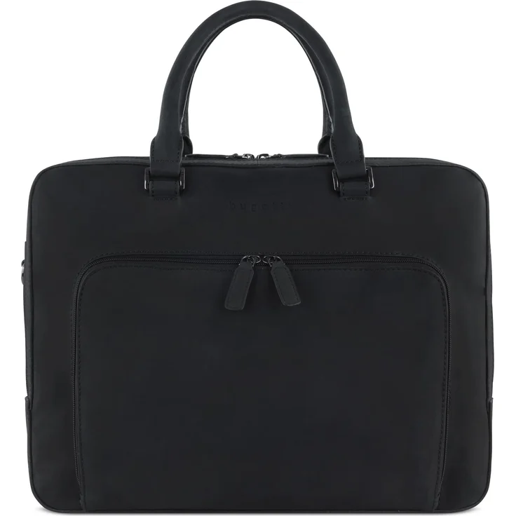 Bugatti Aktentasche Luca Briefcase (17"), Notebooktasche aus mattem Ziegenleder – Bild 1
