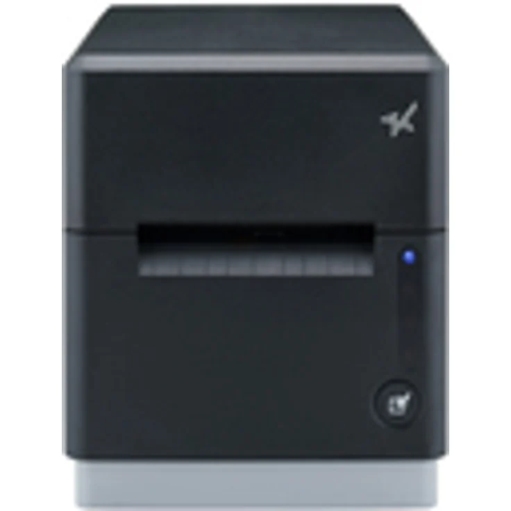 Star Micronics Star mC-Label3 MCL32CBI Etikettendrucker - Thermodirekt - 203 dpi - bis zu 180 mm/Sek. - USB-C, LAN, USB-Host, Bluetooth - Cutter - Schwarz