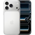 Apple iPhone 17 Pro (256 GB, Silver, 6.30", Dual SIM, 5G), Smartphone, Silber