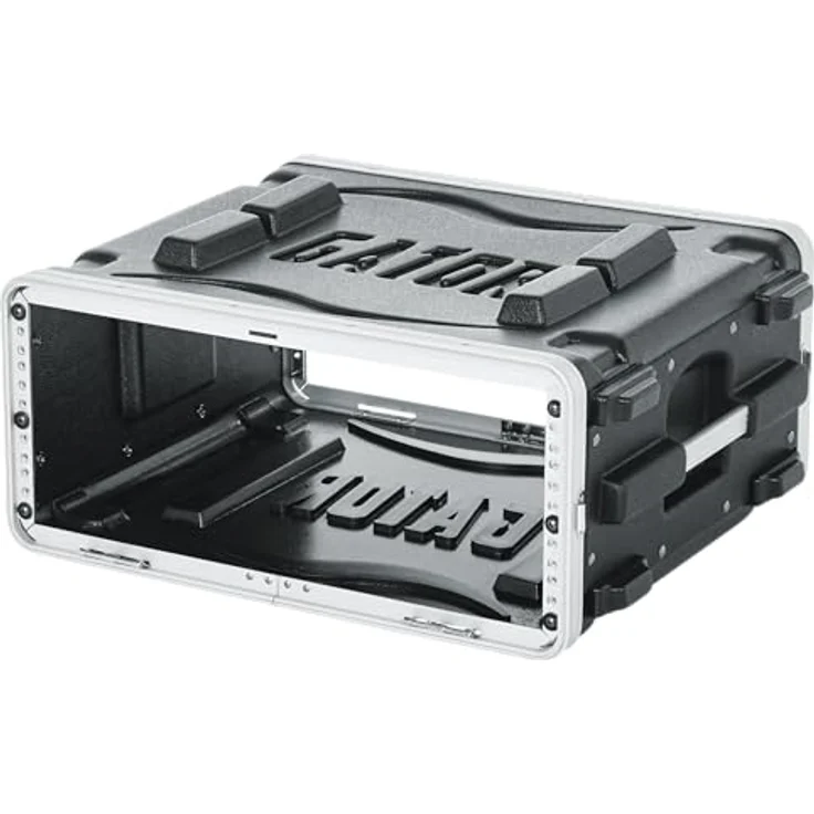 Gator GR-4L 19" Rack, Audio Rack aus Polyethylen mit verzinkten Stahl-Rackschienen, schwarz – Bild 7